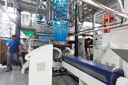 2 meter Blown Film Line start-up in USA