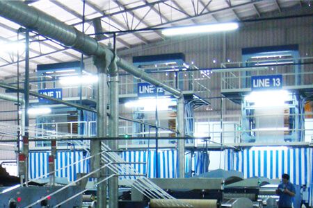 Under One Roof: Eight-Line Tape Production Facility