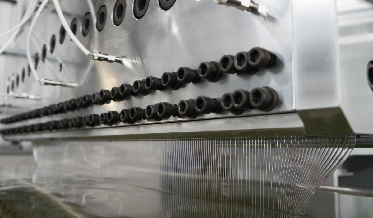 HDPE/PP Fibrillated Tape Extrusion T-Die