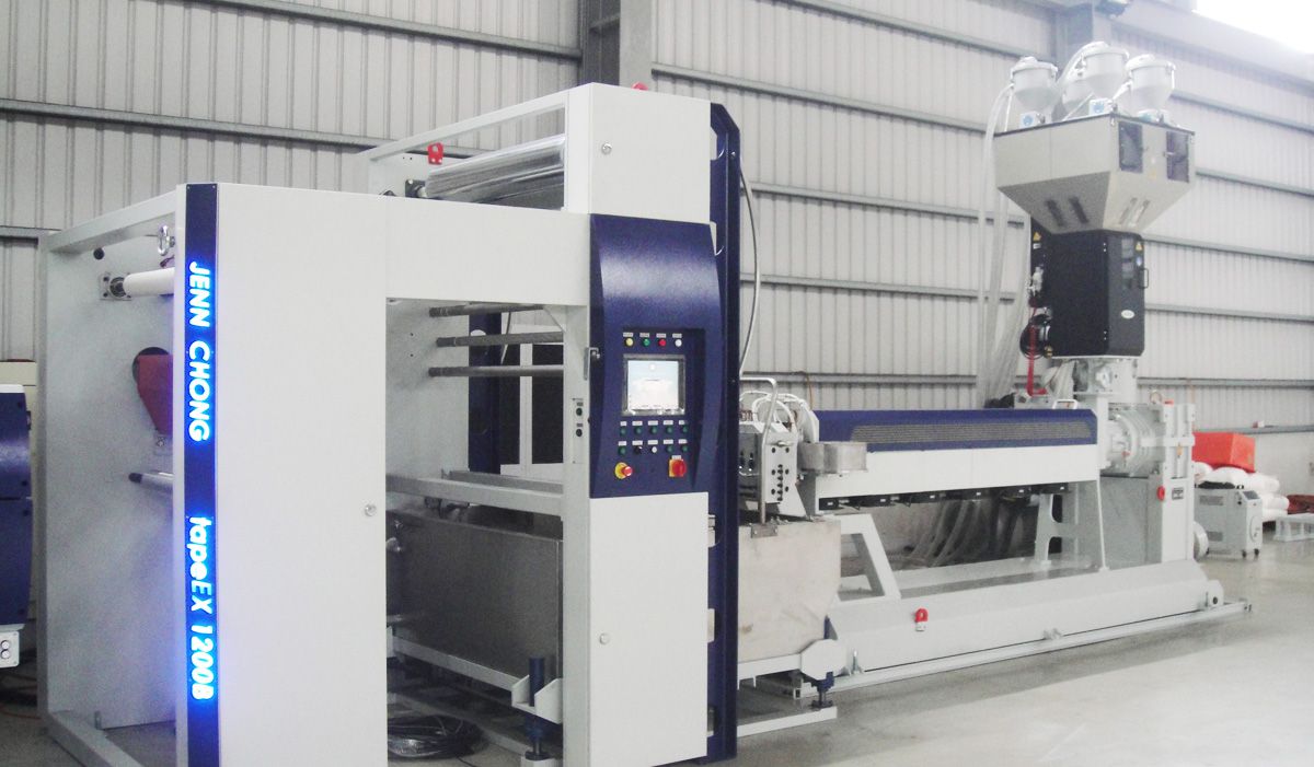 HDPE/PP Tape Extrusion Line Process