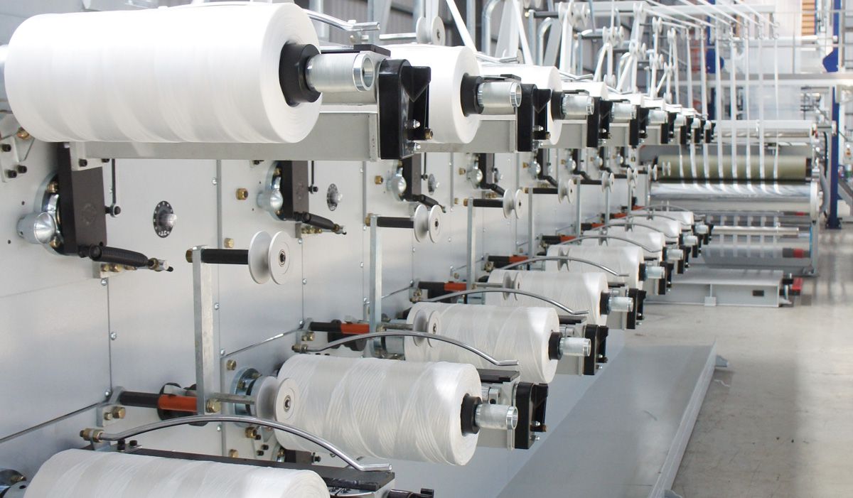 Raffia Extrusion Line Winder