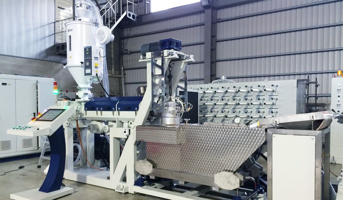 PET/PA Monofilament Extrusion Line Process