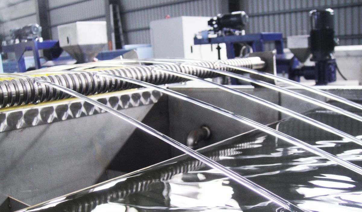 PET/PA Monofilament Extrusion Line Process