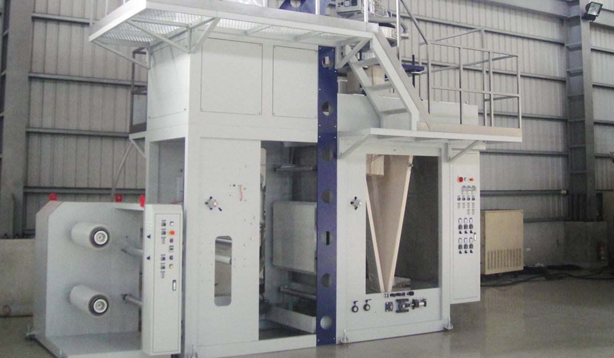 PP Water Cooling Blown Film Extrusion Line