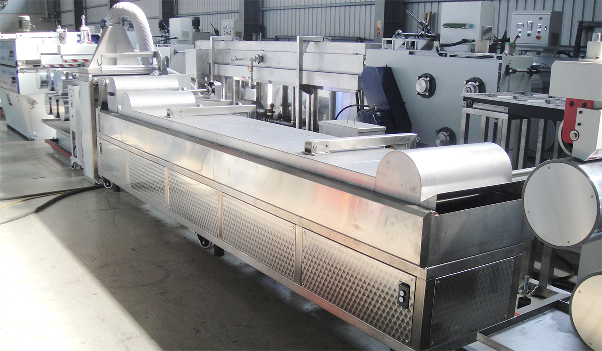 PET Monofilament Extrusion Line Process