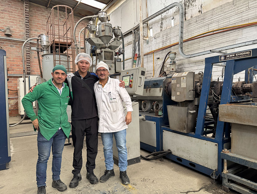 PET Extrusion Lines - A Success Story from Colombia - PLASCO PET Extrusion Lines - A Success Story from Colombia - PLASCO